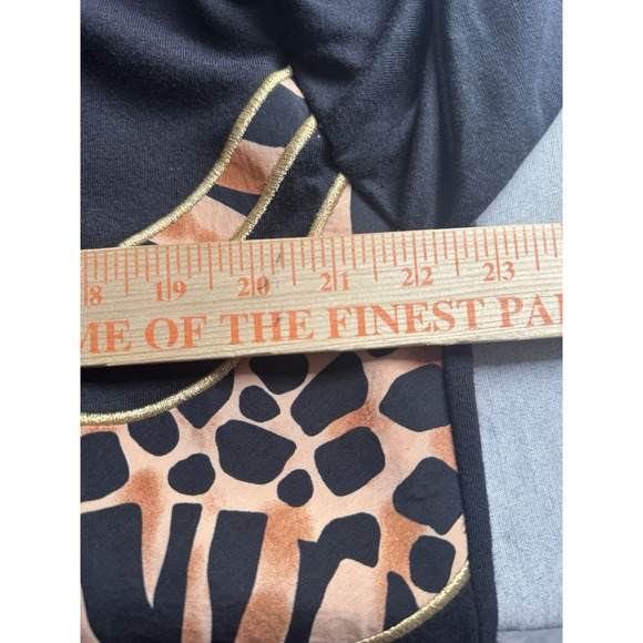 💙Delta Burke Jacket L Tiger‎ Animal Print Zip Front Lightweight Classic Style - Picture 7 of 7